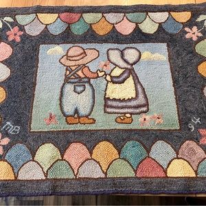 Young children’s hooked rug